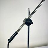 Lampe articulée vintage rouge et chrome – esprit industriel