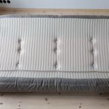 Sofa 3 places leather designed by Michel Ducaroy 1973