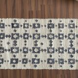 2.5x4ft-hemp\cotton handmade kilim rug,area, floor,dinning area,custom rugs\carpet