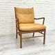 Set of 2 vintage Ole Wanscher chairs | Colonial chair | Leather