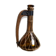 Pitcher jug amber Wicker Georgette