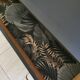 Commode pieds compas vintage