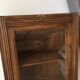 Armoire parisienne vitrée une porte