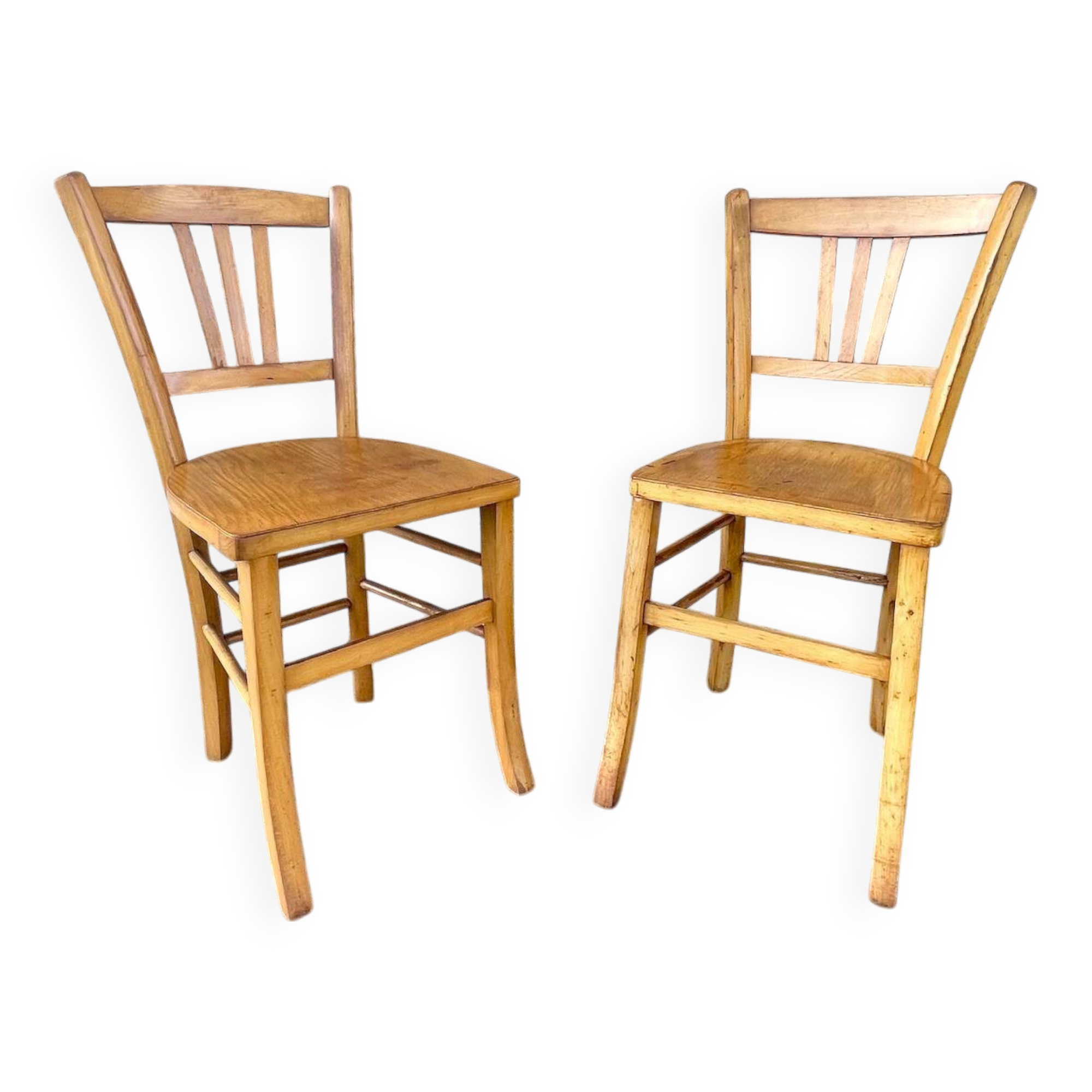 Pair of bistro chairs circa 50s/60s