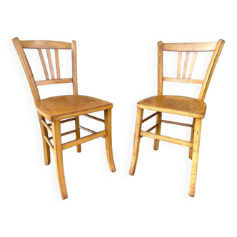 Pair of bistro chairs circa 50s/60s