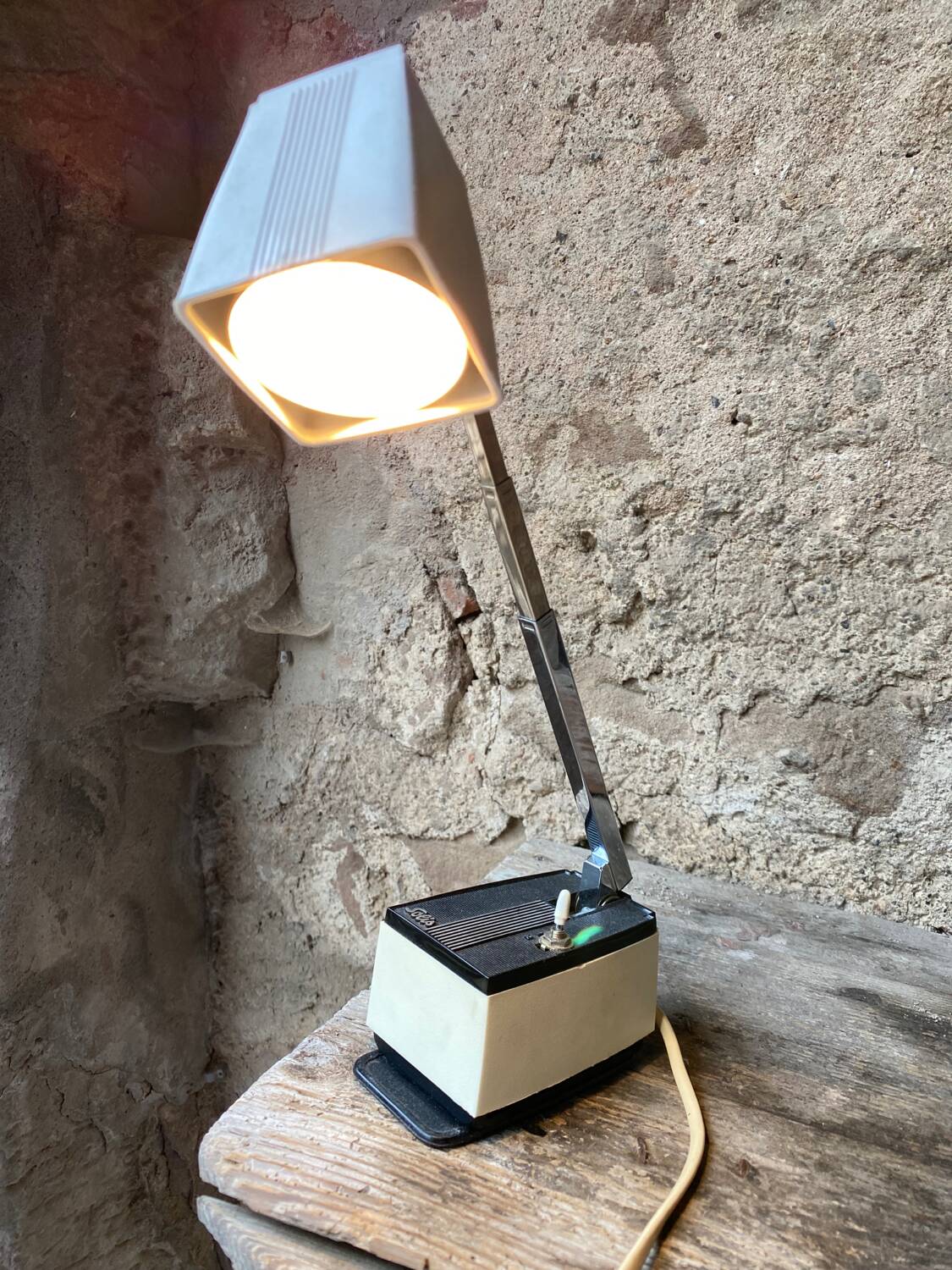 Solis telescopic desk lamp circa 1970