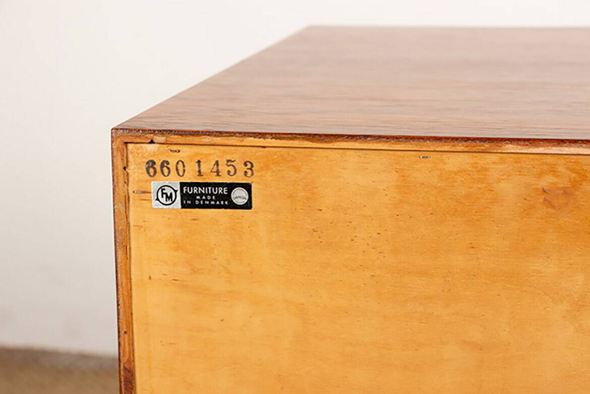 Danish Rosewood Chest of Drawers by Kai Kristiansen/Feldballe Møbelfabrik.