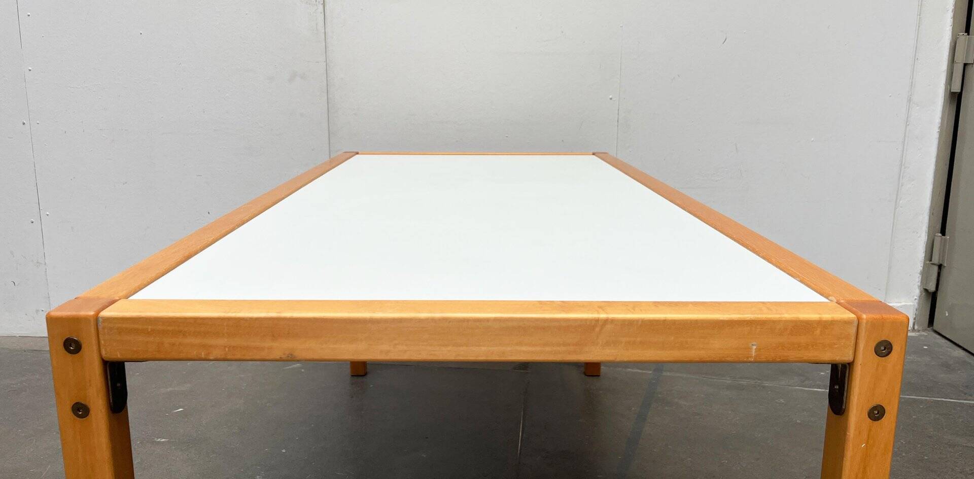 Vintage German Postmodern dining table or desk from the Profilsystem series by Flötotto, 1970s.