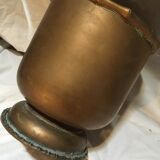 Cache pot en laiton