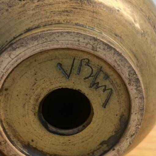 Ceramic lamp signed by Jacques Blin