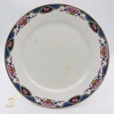 6 Flat Plates "Sarreguemines & Digoin"