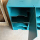 Large vintage wooden mail sorter (refurbished)
