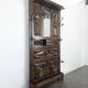 Coat rack in oak in the spirit of Dudouyt.