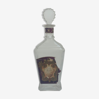 Former large bottle of toilet water / perfume bottle of Louvre Paris