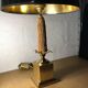 Vintage corn cob lamp