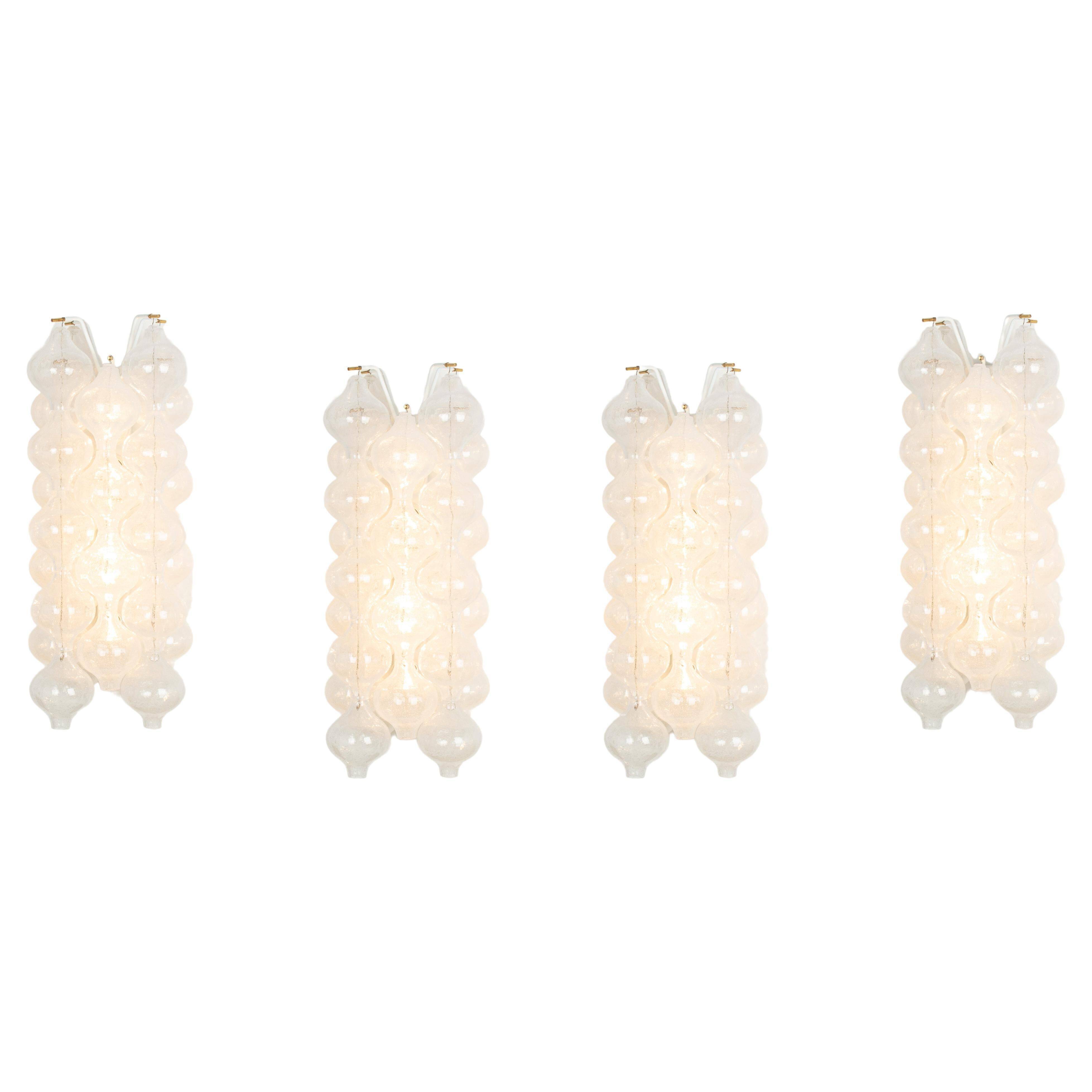 Extra large wall lamp Kalmar 'Tulip', Austria, 1970s