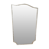 Vintage bevelled mirror  - 82x56cm