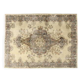 Tapis turc floral fait main sku-2041