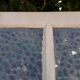Glass door 82,8x215,3cm old translucent glazing