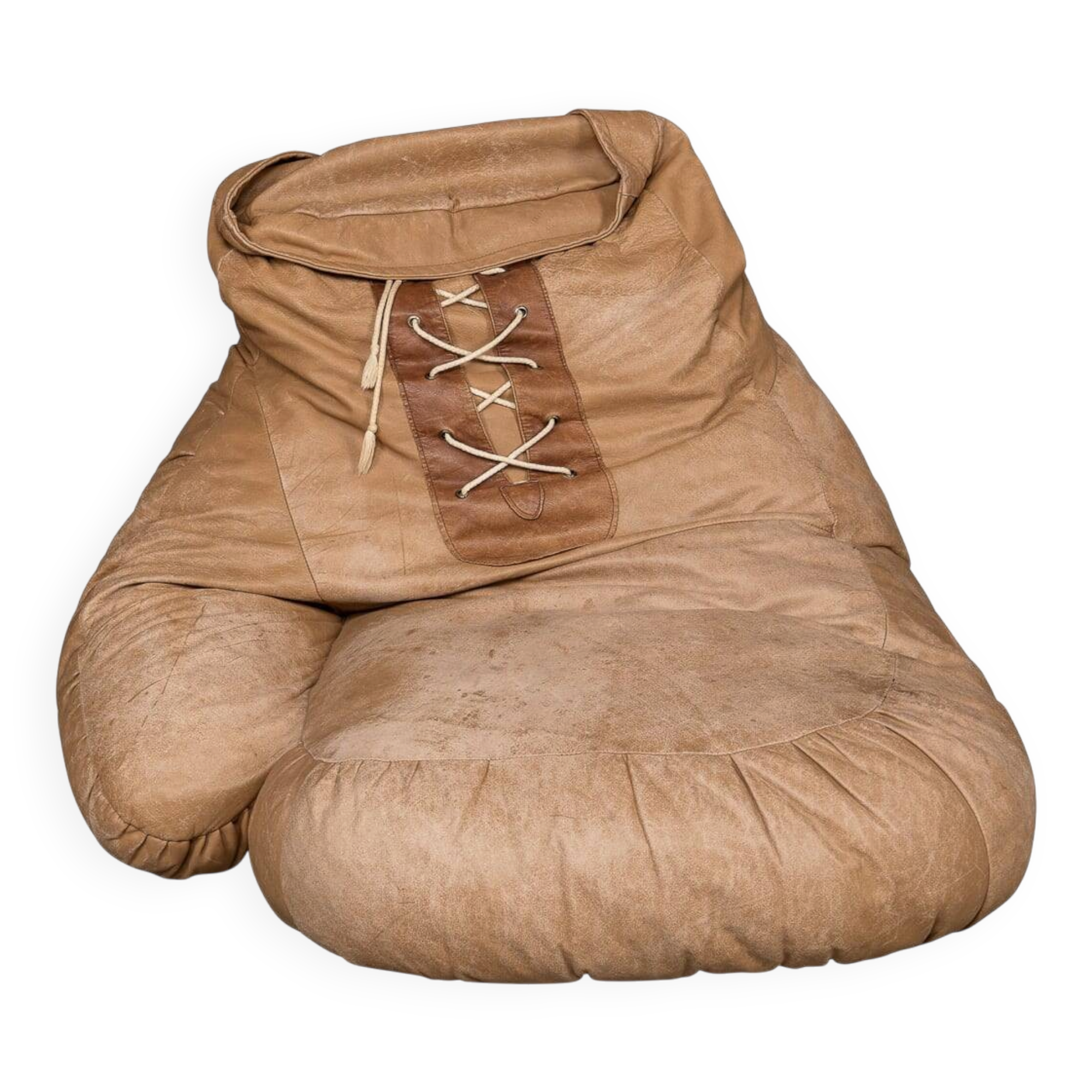 20thc swiss boxing glove bean bag by susiand ueli berger for de sede c.1970