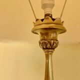 Brass table lamp, empire style
