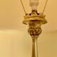 Brass table lamp, empire style