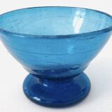 Blue Blown Glass Bowl