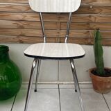 White formica chair