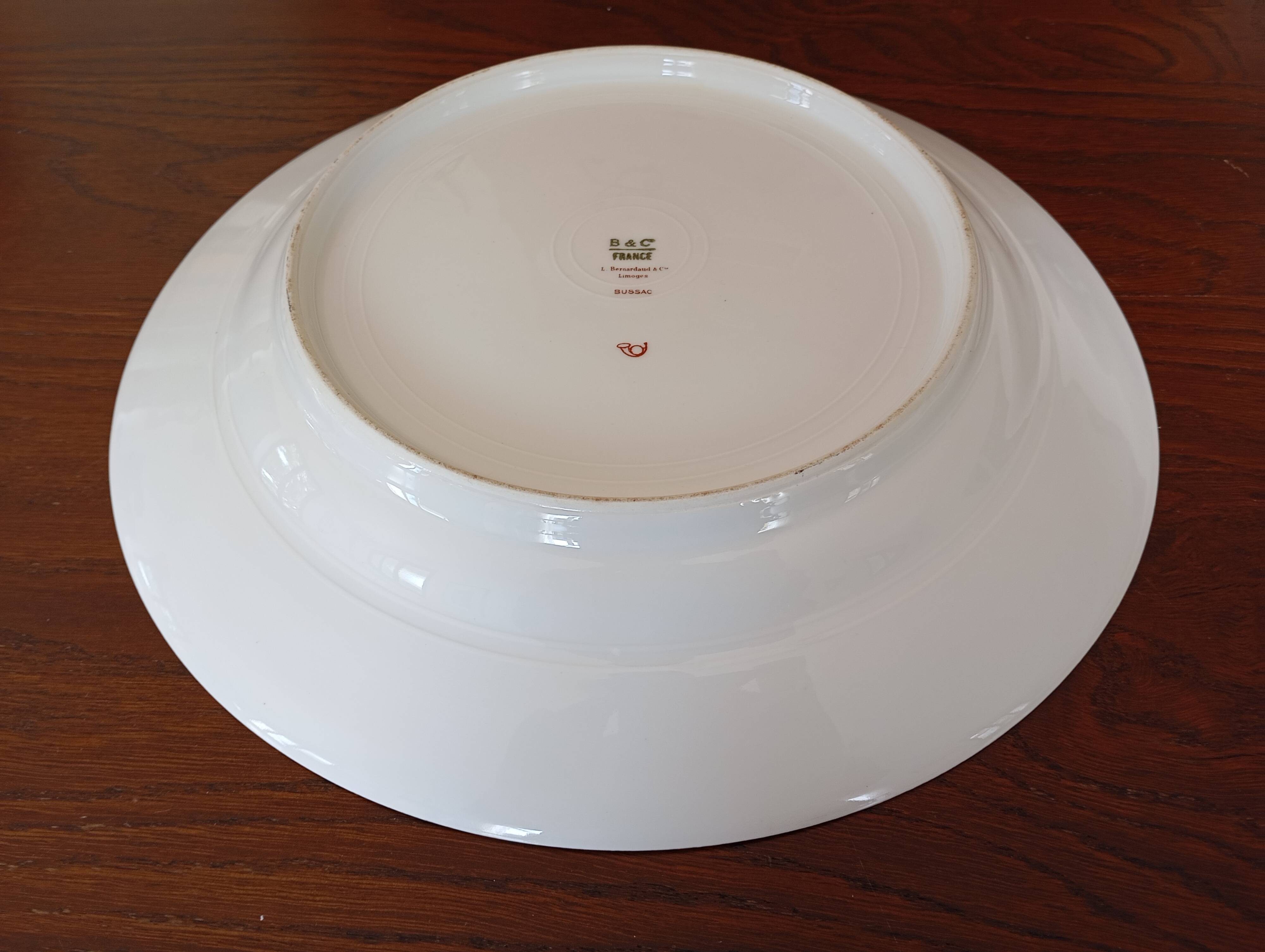 Round dish "Bussac" Bernardaud