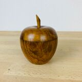 Olive wood apple box