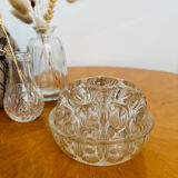 Pique fleurs en verre ancien