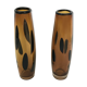 Pair of Murano glass vases