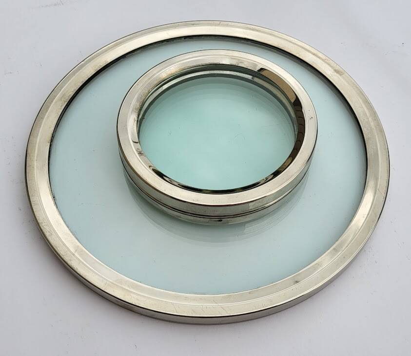 Coasters and bottles