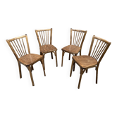 4 chaises de café baumann 1960