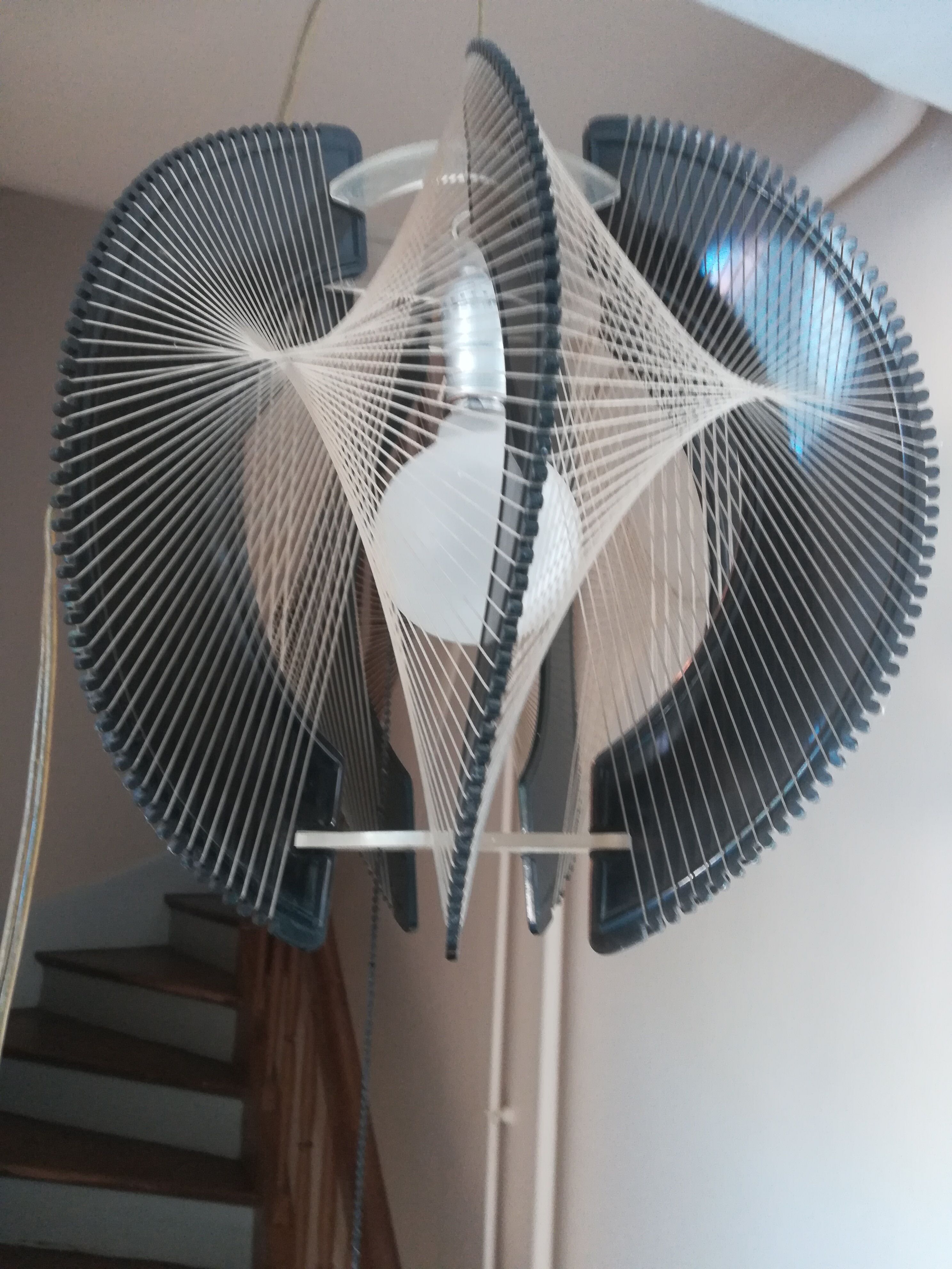 Vintage hanging lamp Paul secon USA