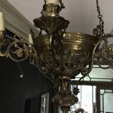 Bronze chandelier