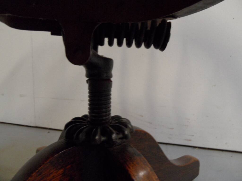 Antique swivel office chair