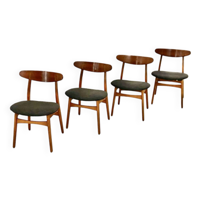 Chaise CH-30 de Hans Wegner pour Carl Hansen & Son, années 1950