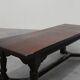 17th-Century Belgian full dark Oak Dining Table