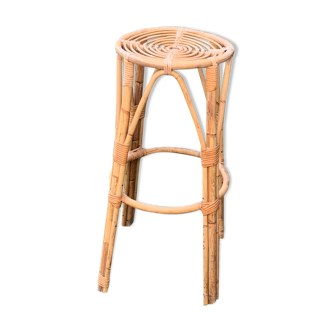 Vintage rattan bar stool 1960/70