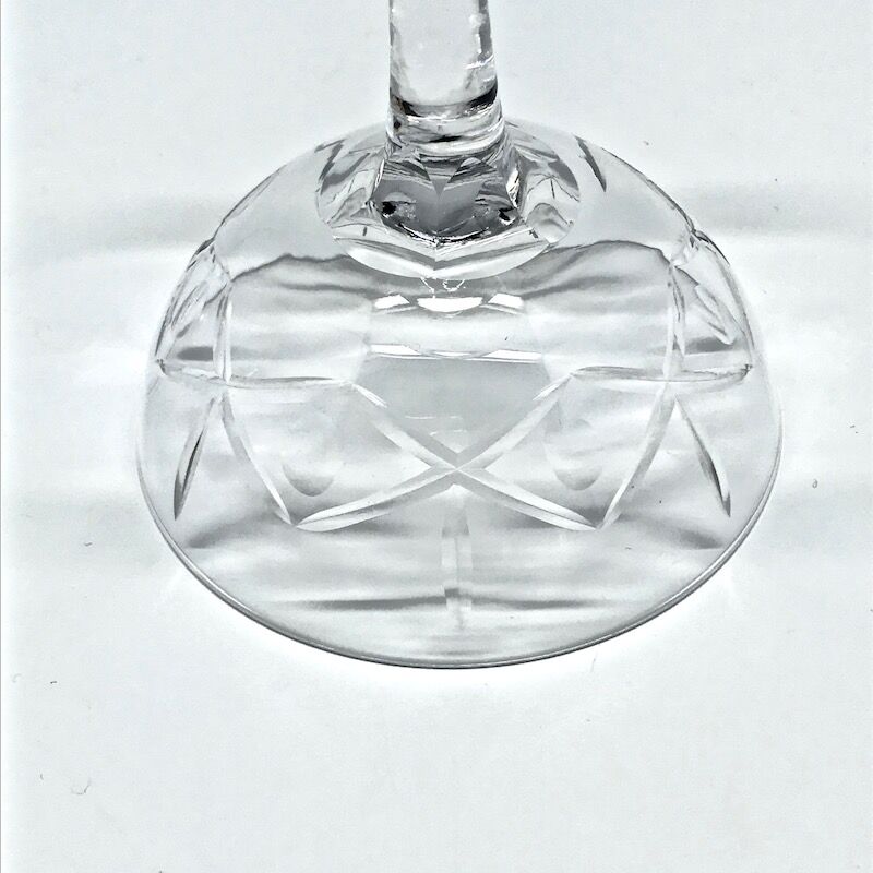 Crystal champagne glass