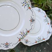 Pair of English Art Deco dishes Gladstone