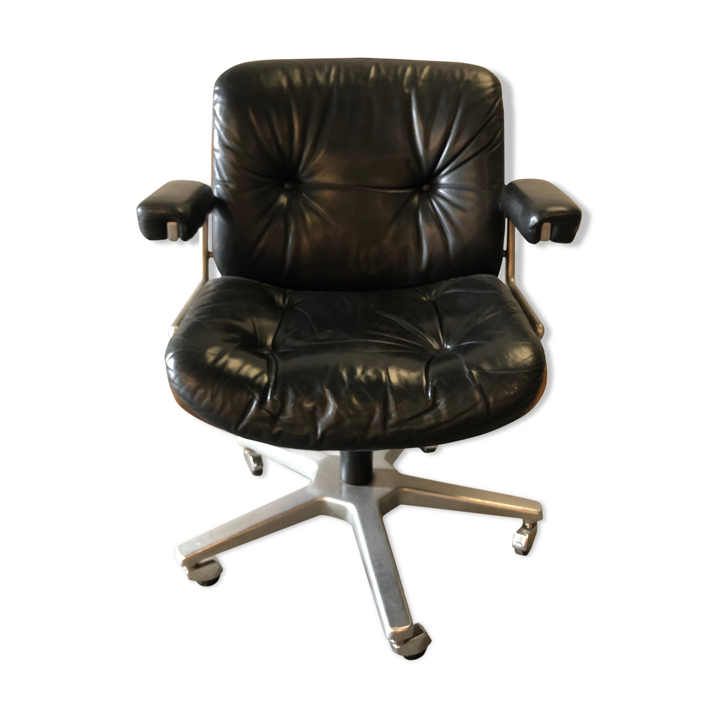 Leather office chair