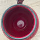 Burgundy glazed teapot