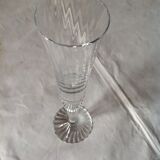 Flute in Baccarat crystal, model thousand night flutissimo.