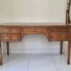 Bureau style Directoire 5 tiroirs et tablettes latérales