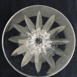 Set of 5 crystal water glasses of Saint Louis Camargue model