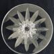 Set of 5 crystal water glasses of Saint Louis Camargue model