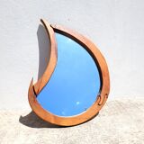 Free-form vintage mirror