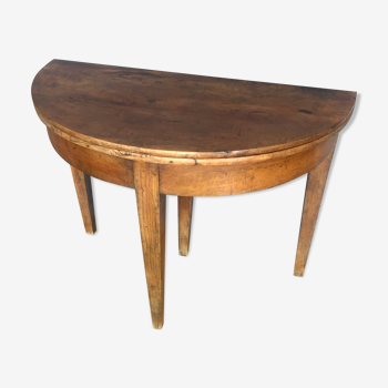 Table demi lune